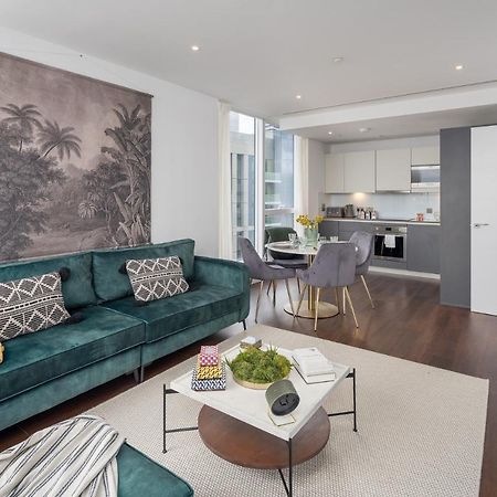 Luxurious Spacious 2Bed Suites Skyline River Views By Canary Wharf Лондон Екстериор снимка